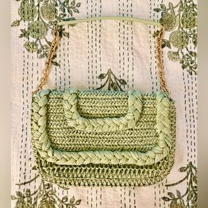 H&M Straw Shoulder Bag